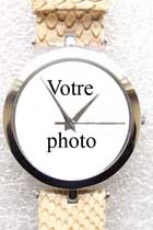 Montre photo personnalisable