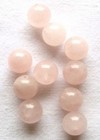 Perles Quartz rose