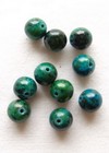 Perles Chrysocolla 10mms