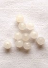 Perles Jade blanc 6mms