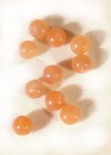 20 Perles Cornaline 4 mms