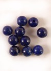 10 Perles Lapi-lazulis 6 mms